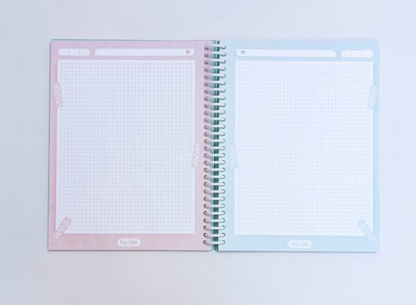 Cuaderno Argollado Grande Tapa Dura 7Materias Paper Click