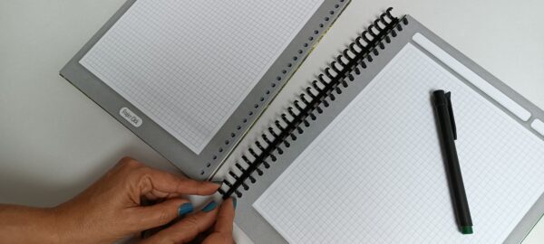 Cuaderno Argollado Grande Tapa Dura 7Materias Paper Click