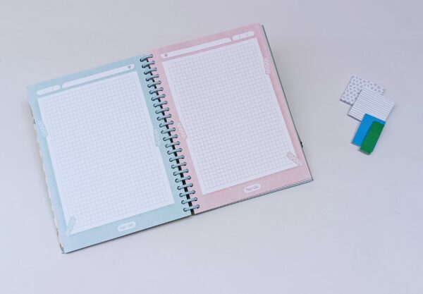 Cuaderno Argollado Grande Tapa Dura 7Materias Paper Click