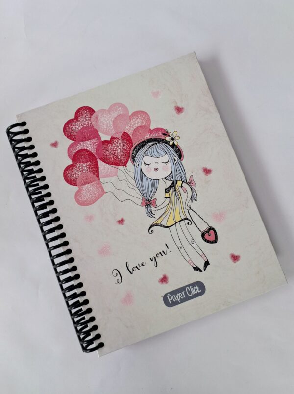 Cuaderno Argollado Grande Tapa Dura 7Materias Paper Click