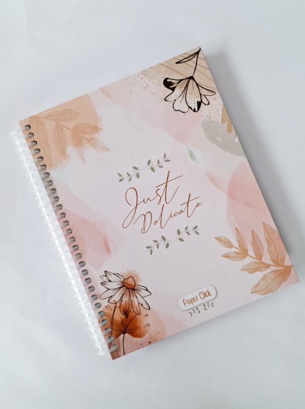 Cuaderno Argollado Grande Tapa Dura 7Materias Paper Click