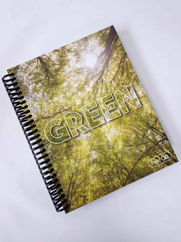 Cuaderno Argollado Grande Tapa Dura 7Materias Paper Click