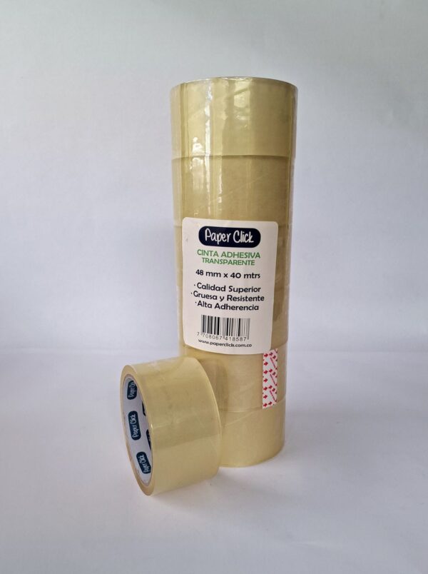 Cinta Adhesiva Paper Click 48mm*40mts ( 6 unidades)
