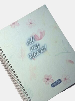 Cuaderno Argollado Grande Tapa Dura 7Materias Paper Click
