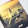 Cuaderno Argollado Grande Satinado Tapa Dura 7Materias Paper Click