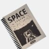Cuaderno Argollado Mediano Satinado Tapa Dura 7Materias Paper Click