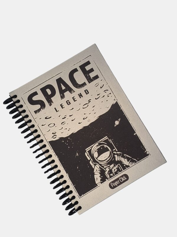 Cuaderno Argollado Mediano Satinado Tapa Dura 7Materias Paper Click