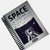 Cuaderno Argollado Mediano Satinado Tapa Dura 7Materias Paper Click