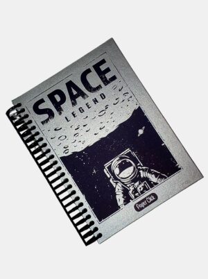 Cuaderno Argollado Mediano Satinado Tapa Dura 7Materias Paper Click