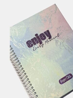 Cuaderno Argollado Grande Tapa Dura 7Materias Paper Click