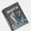 Cuaderno Argollado Mediano Satinado Tapa Dura 7Materias Paper Click