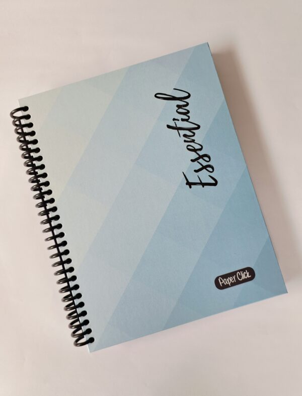 Cuaderno Argollado Grande Tapa Dura 7Materias Paper Click