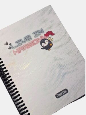 Cuaderno Argollado Grande Tapa Dura 7Materias Paper Click