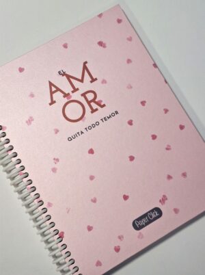 Cuaderno Argollado Grande Tapa Dura 7Materias Paper Click