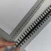 Cuaderno Argollado Mediano Satinado Tapa Dura 7Materias Paper Click